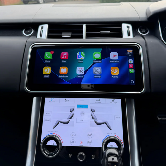 Land Rover Range Rover Sport L494 2013-2018 12.3 inch stereo wireless Carplay android auto + AC panel