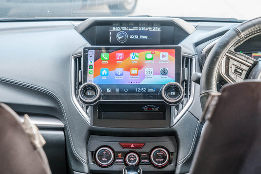 Subaru Forester 2017-2024 GPS Bluetooth Wireless Apple CarPlay Android Auto Stereo double Knob Control