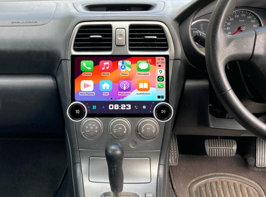 Subaru Impreza 2000-2007 GPS Bluetooth Wireless Apple CarPlay Android Auto Stereo with double knob control