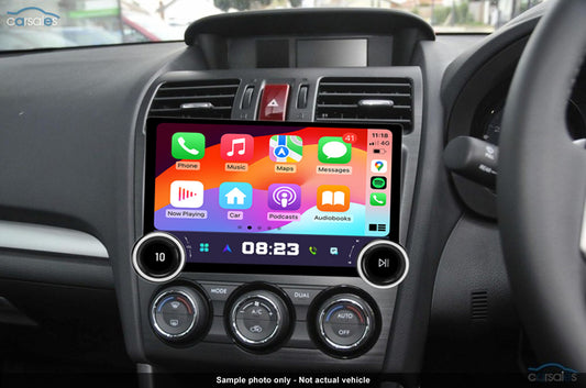 Subaru Impreza 2012-2018 GPS Bluetooth Wireless Apple CarPlay Android Auto Stereo with double knob control