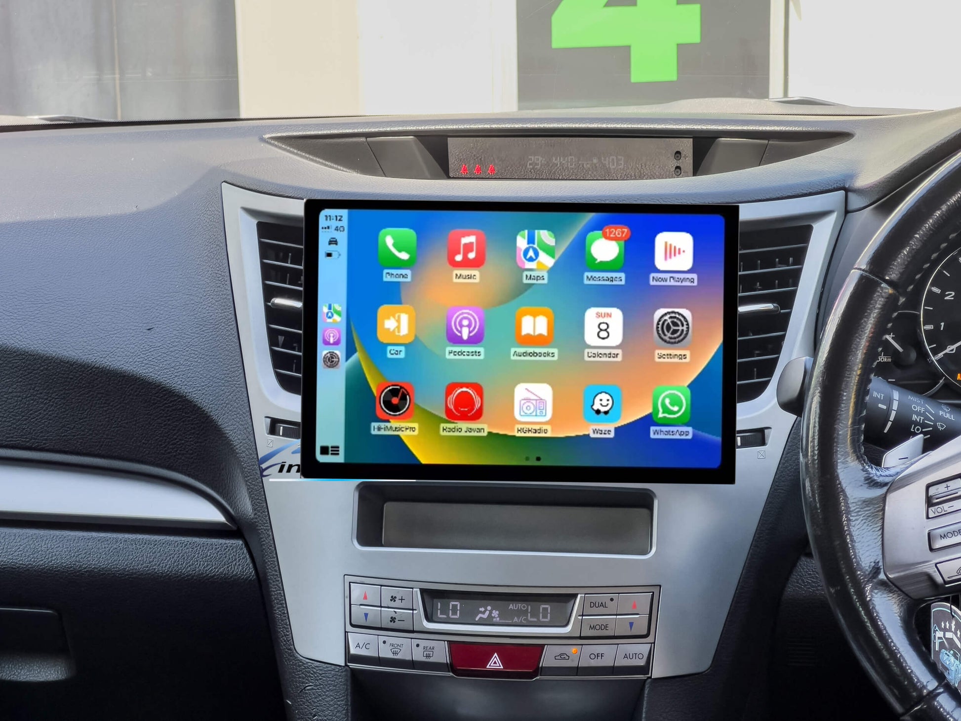 Subaru Liberty 2009-2014 13.3“ GPS Bluetooth Wireless Apple CarPlay Android Auto Stereo