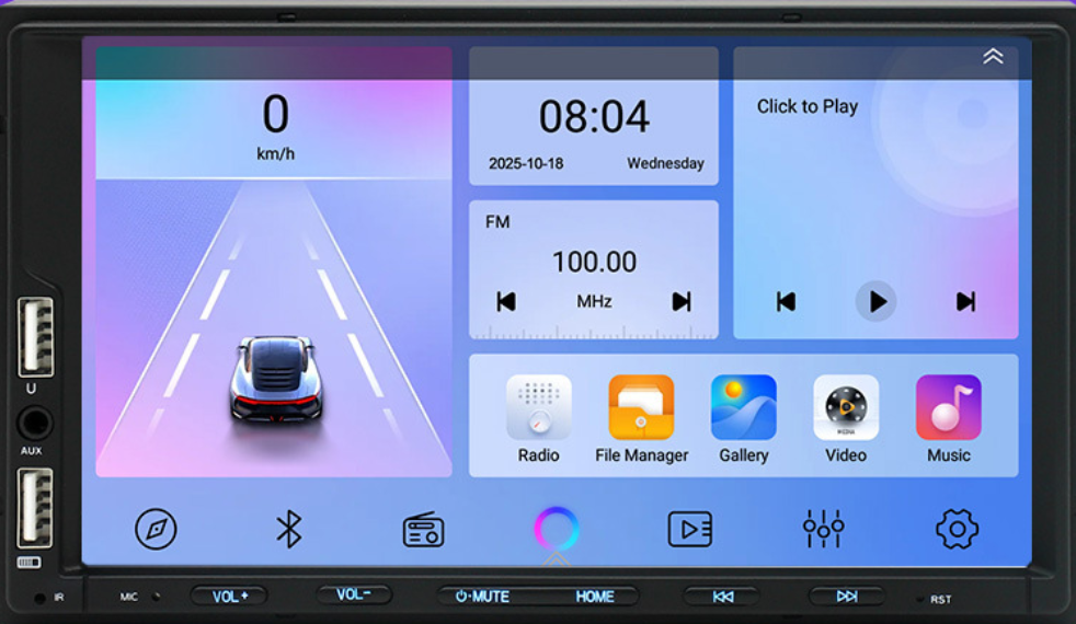 Suitable for Toyota Prado 95 series 95-02 GPS Bluetooth Wireless CarPlay Android auto Stereo GPS