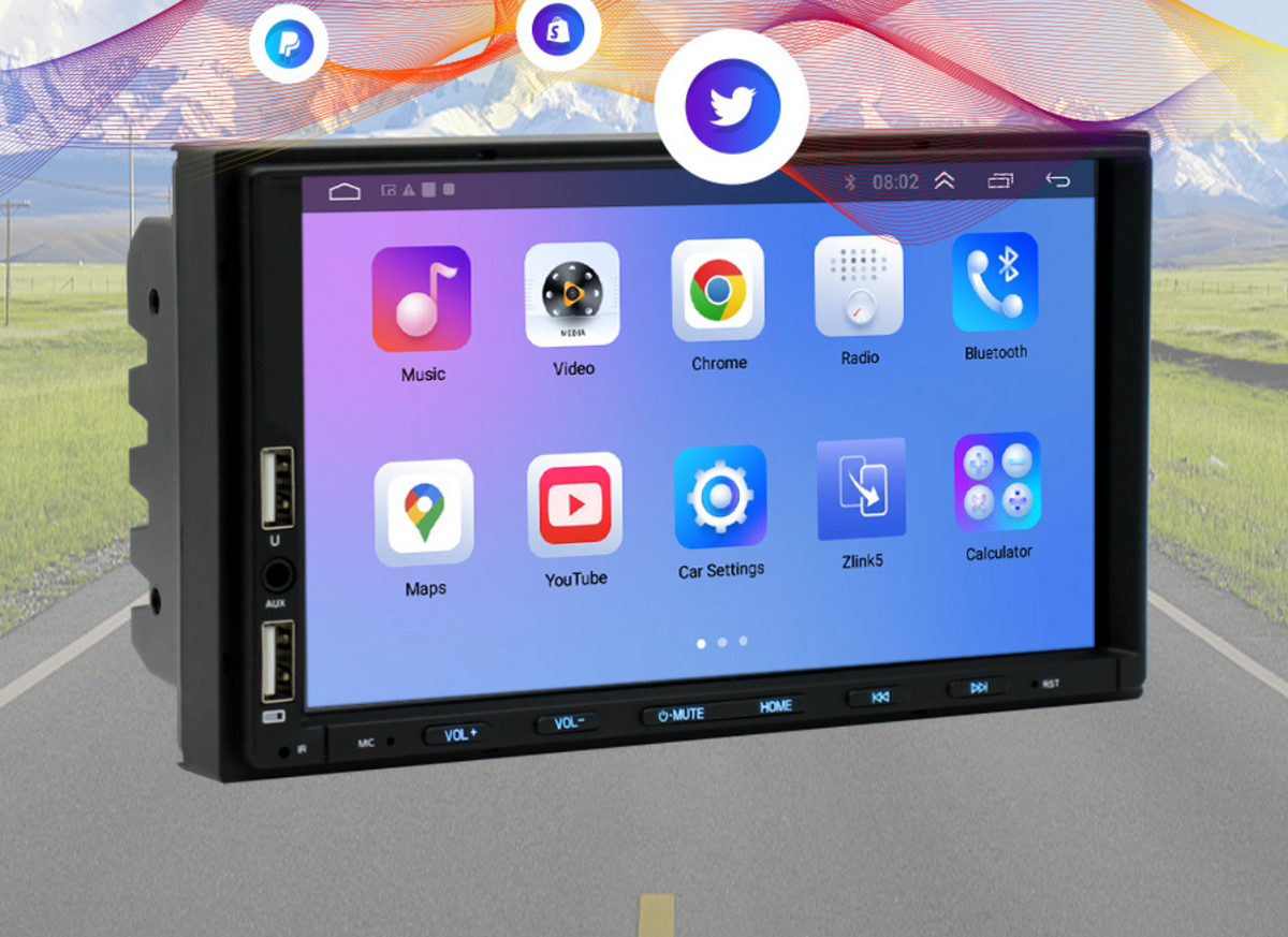 Suitable for Toyota Prado 95 series 95-02 GPS Bluetooth Wireless CarPlay Android auto Stereo GPS