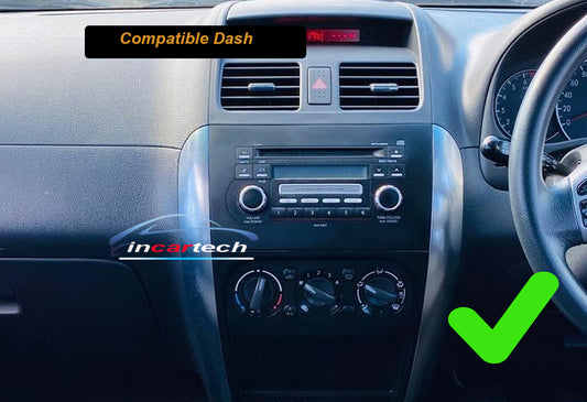 Suzuki SX4 07-14 stereo facia 9 inch android  Double din 2 din fascia frame surround