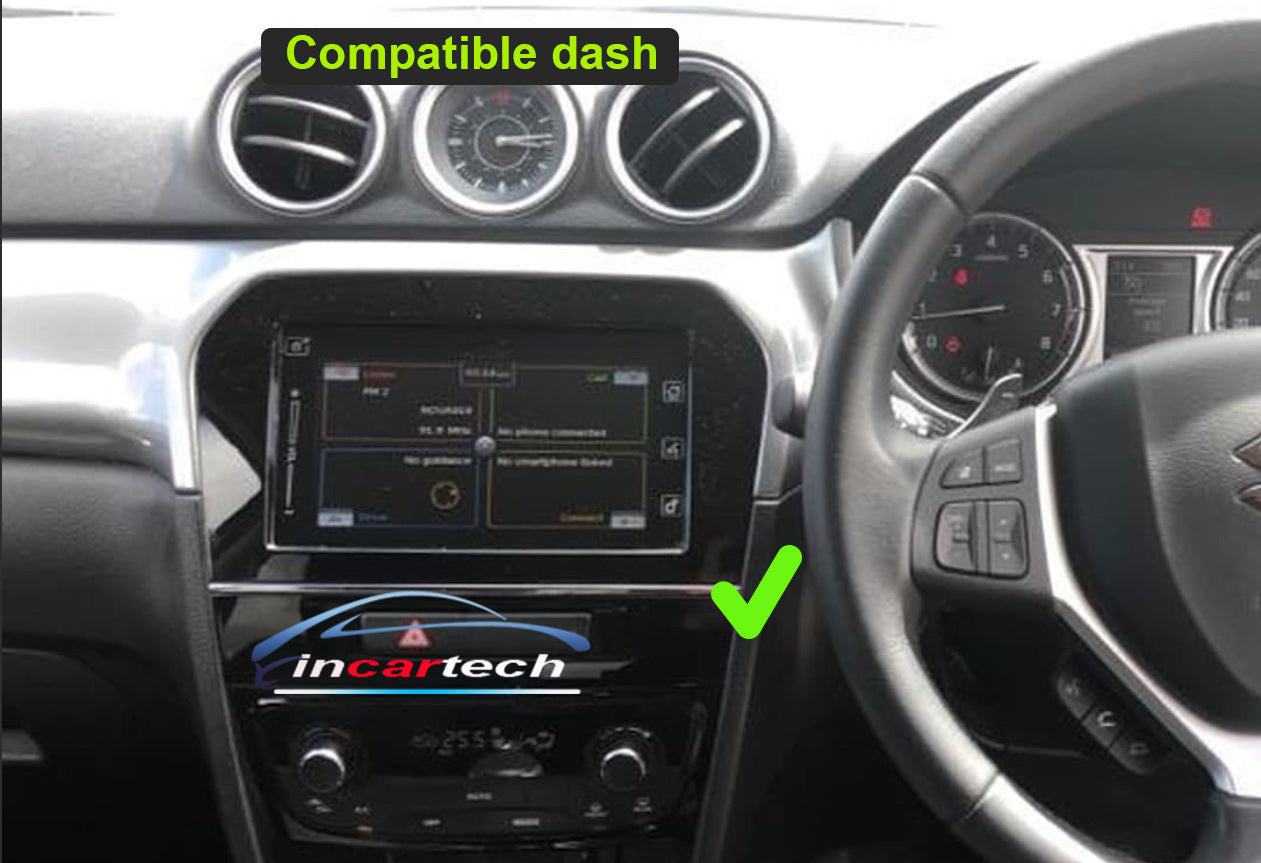 Suzuki Vitara 2015+ stereo facia 9 inch android  Double din 2 din fascia frame surround