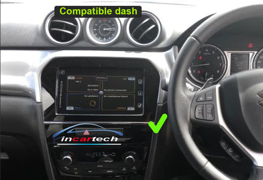 Suzuki Vitara 2015+ stereo facia 9 inch android  Double din 2 din fascia frame surround