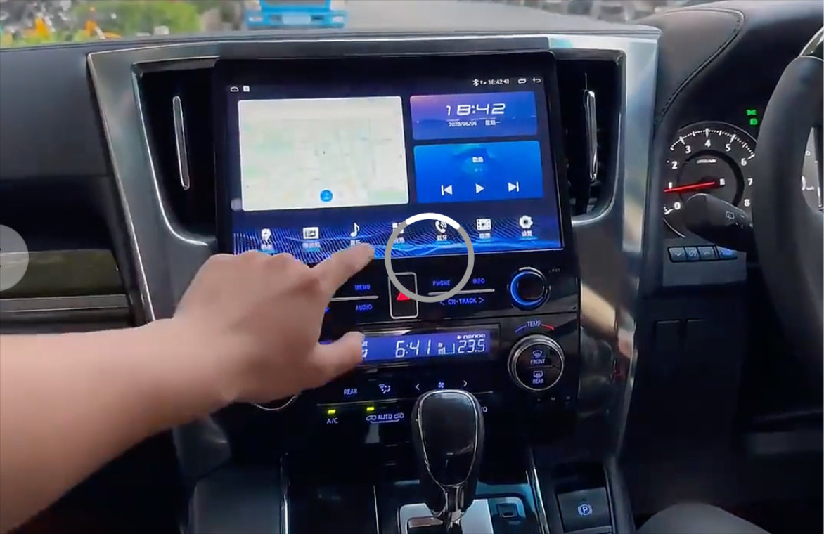 Toyota Alphard 2015-2023 10 Series 10.1" GPS Wireless Apple CarPlay Android Auto Stereo Radio
