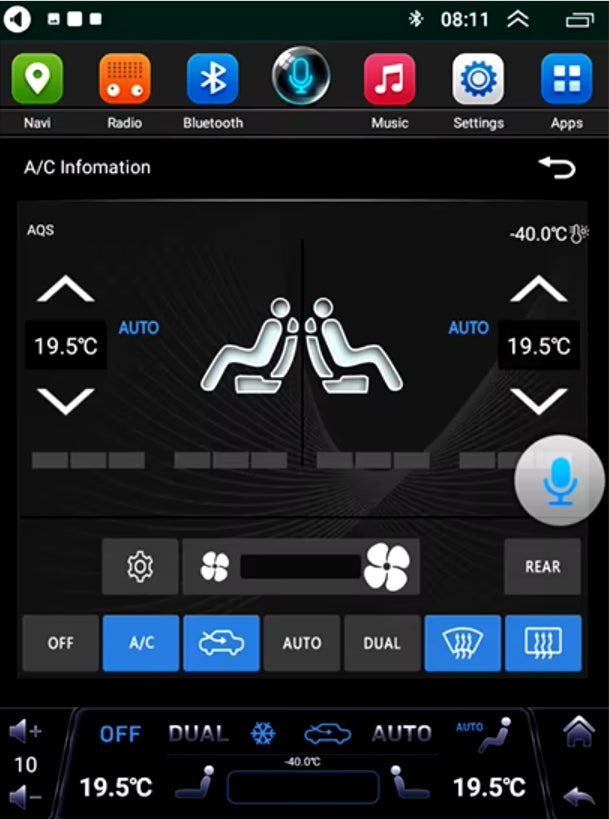 Toyota Aurion 2012-2015 12.1" Stereo Touchscreen Wireless carplay Android Auto Support JBL sound system