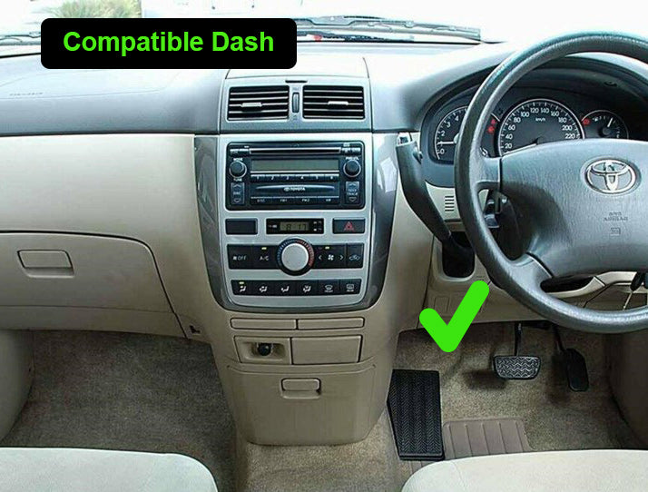 Toyota Avensis Verso (Ipsum) 00-09 infotainment GPS Wireless Apple CarPlay Android Auto Stereo Radio