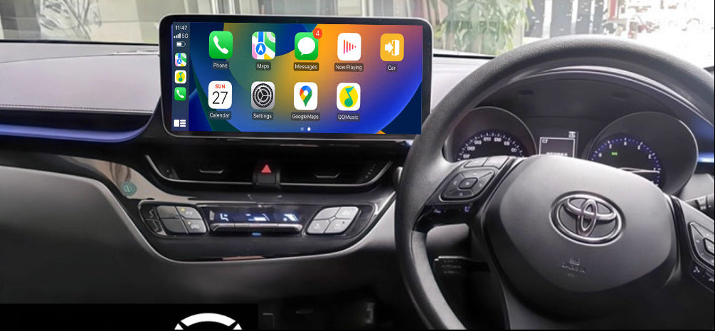 Toyota CHR 2015-2022 12.3" infotainment GPS Wireless CarPlay Android Auto Stereo