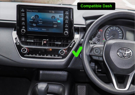 Toyota Corolla 2018-2024 12.3" GPS Wireless Apple CarPlay Android Auto Stereo Radio