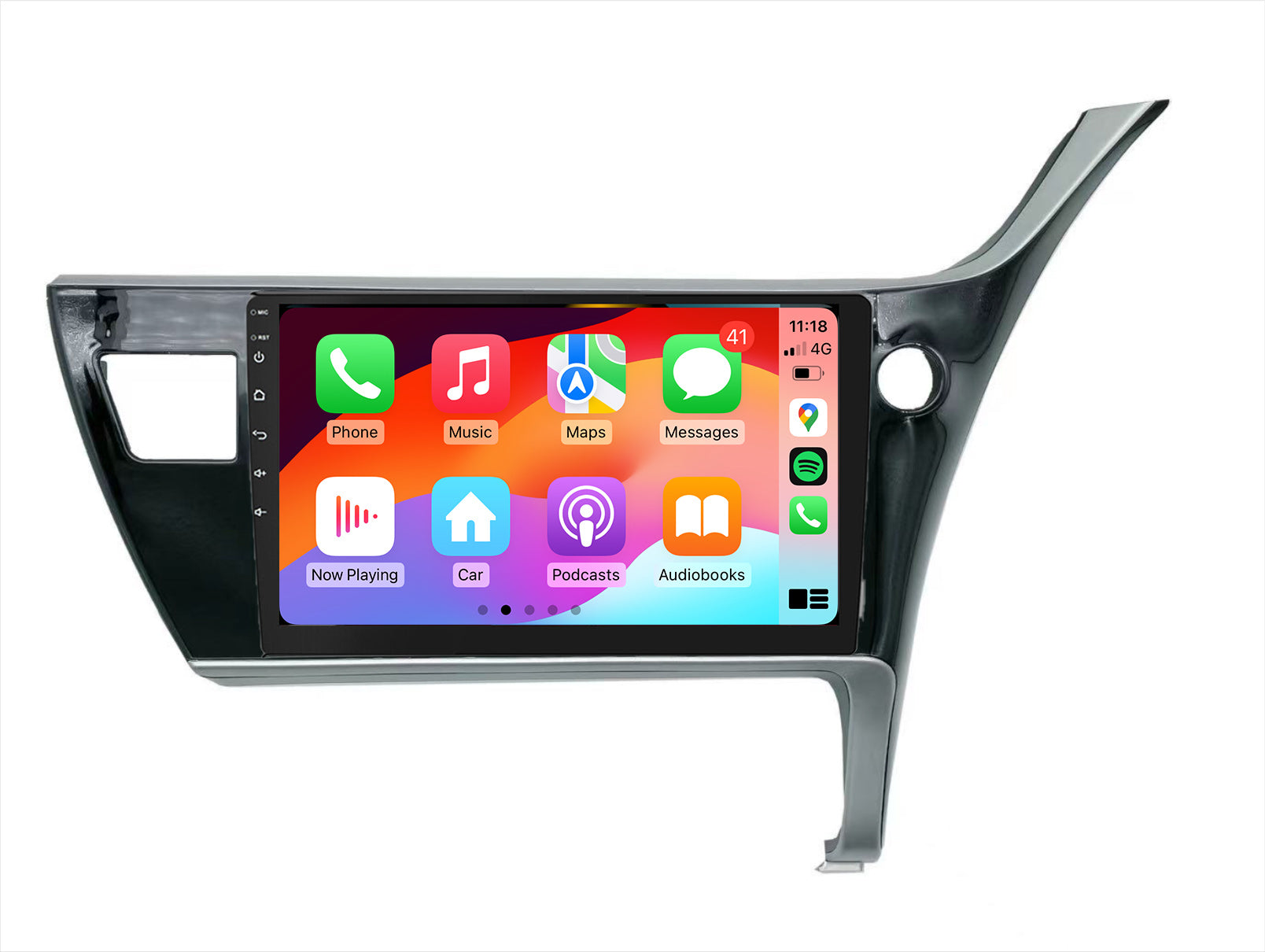Toyota Corolla Sedan 2017-2019 10" Wireless CarPlay Android Auto GPS Stereo accessories