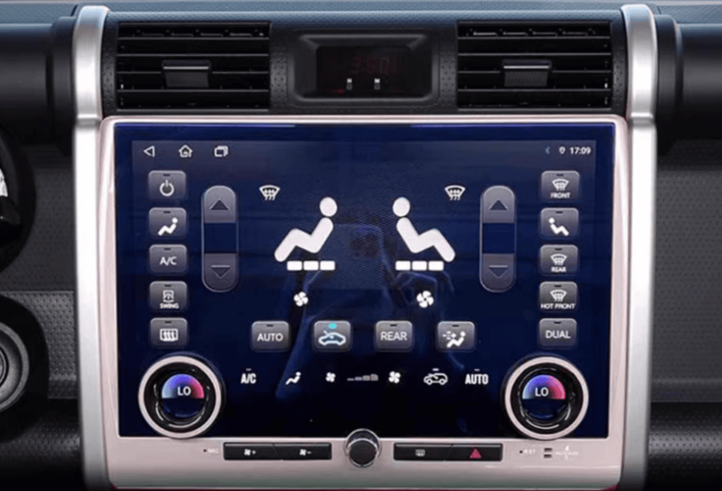 Toyota FJ Cruiser 2007-2015 13.6"infotainment Wireless Apple CarPlay Android Auto Stereo GPS