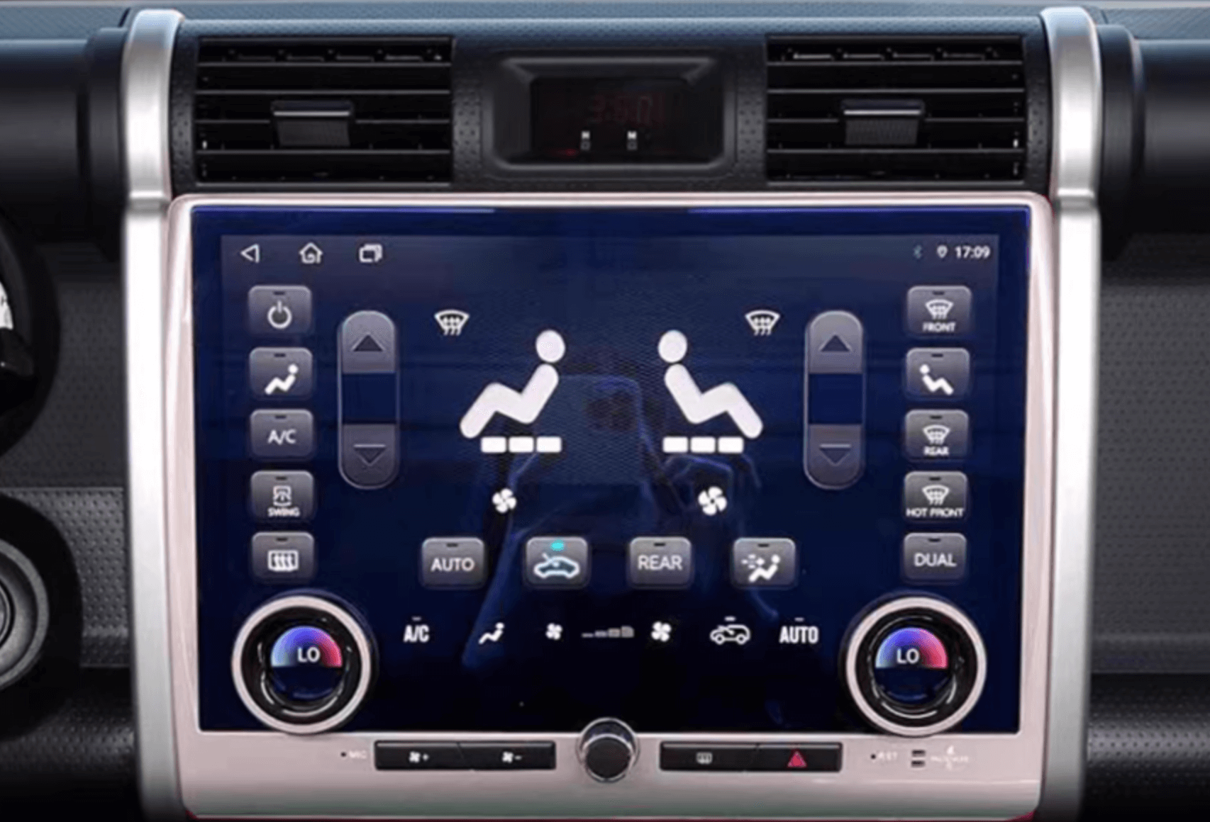 Toyota FJ Cruiser 2007-2015 13.6"infotainment Wireless Apple CarPlay Android Auto Stereo GPS