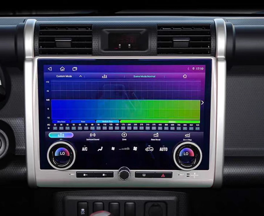 Toyota FJ Cruiser 2007-2015 13.6"infotainment Wireless Apple CarPlay Android Auto Stereo GPS