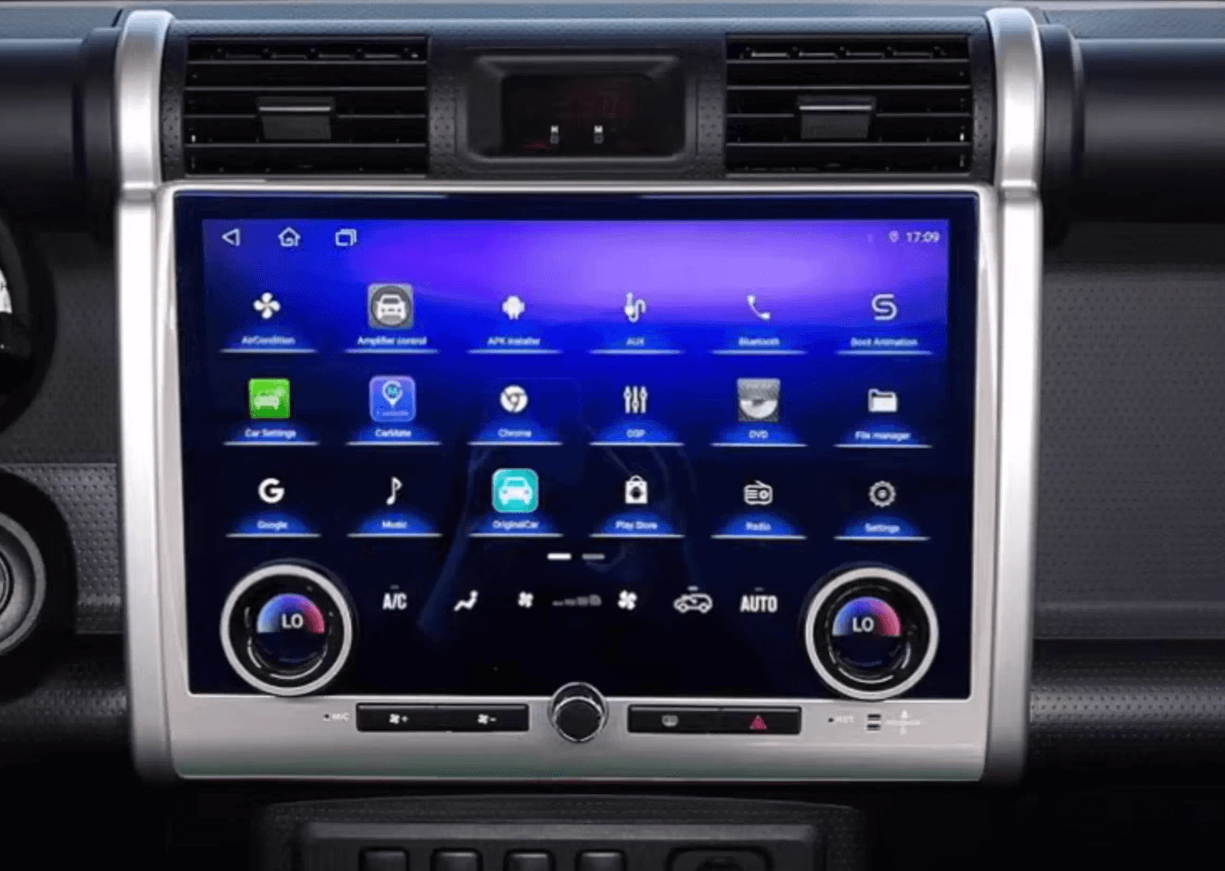 Toyota FJ Cruiser 2007-2015 13.6"infotainment Wireless Apple CarPlay Android Auto Stereo GPS