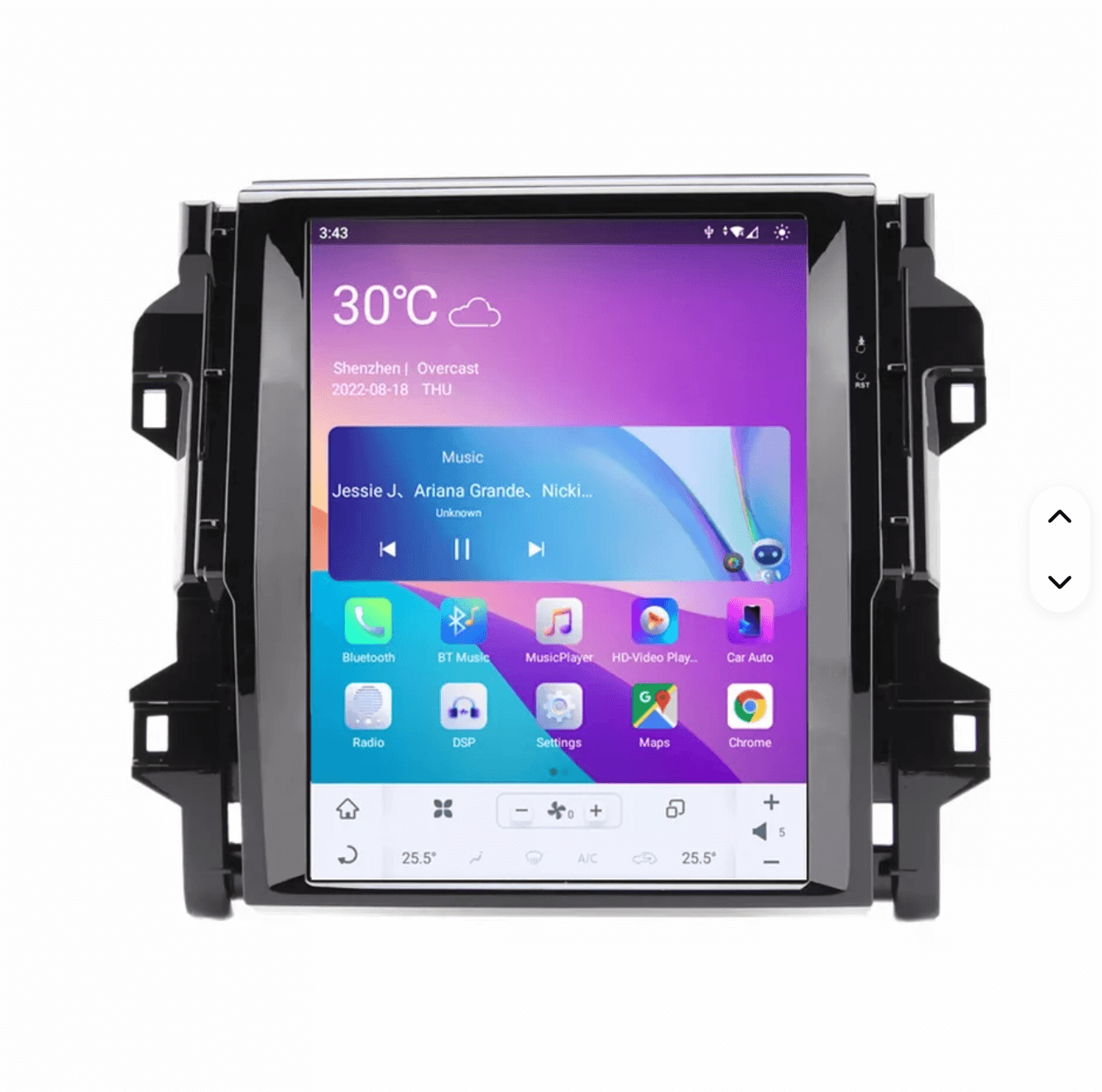 Toyota Fortuner 2015-2024 14.6" GPS Wireless Apple Carplay Android Auto Stereo headunit