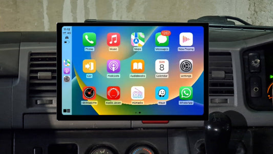 Toyota Hiace 2005-2019 13.3" GPS Bluetooth Wireless Apple Carplay Android Auto Stereo Radio