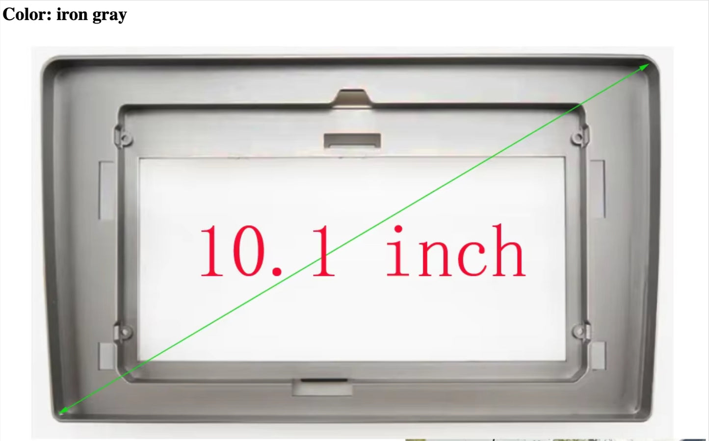 Toyota Hiace 2005-2019 stereo facia suit both 10 inch android and 7 inch Double din 2 din fascia frame