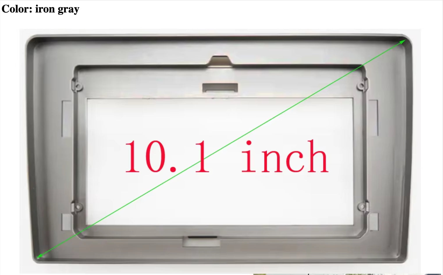 Toyota Hiace 2005-2019 stereo facia suit both 10 inch android and 7 inch Double din 2 din fascia frame