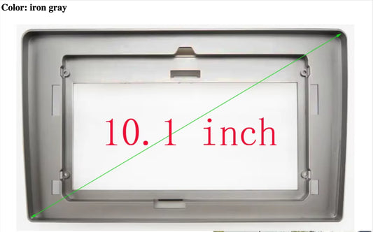 Toyota Hiace 2005-2019 stereo facia suit both 10 inch android and 7 inch Double din 2 din fascia frame