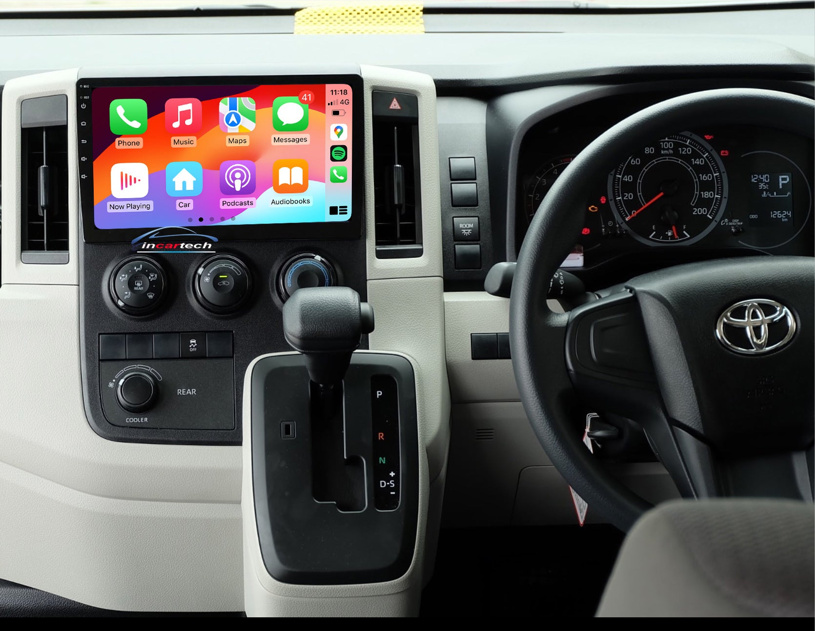 Toyota Hiace 2019-Current 9" GPS Wireless Apple Carplay Android Auto Stereo Radio