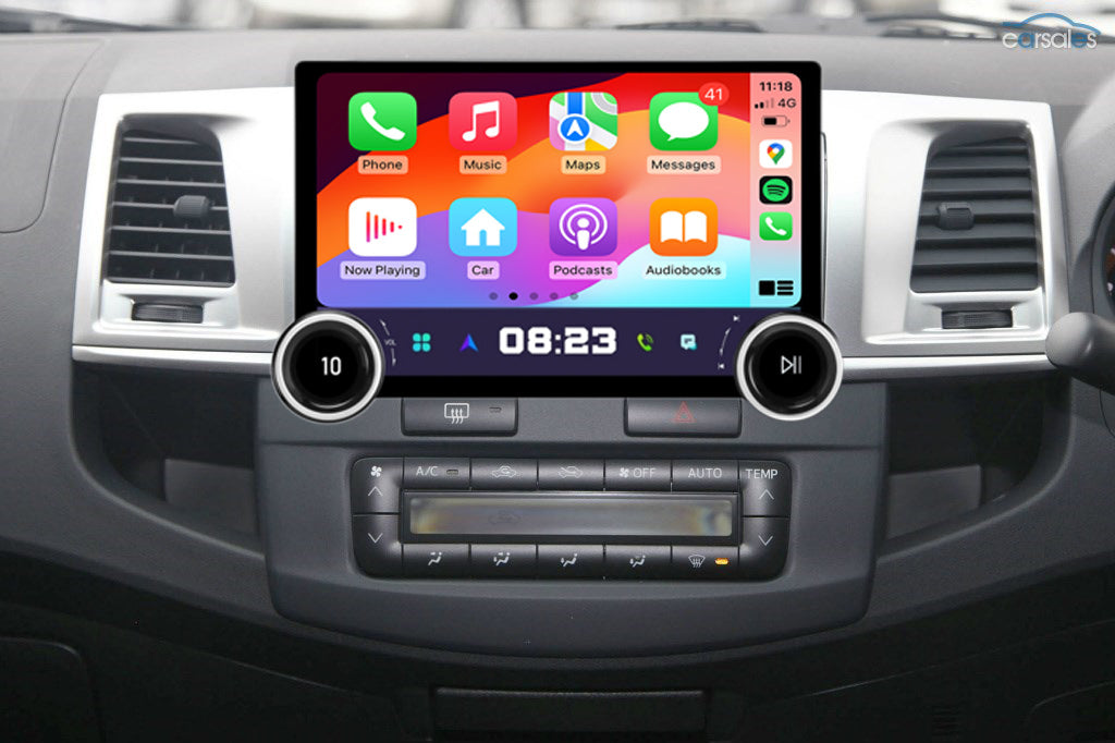 Toyota Hilux 2004-2015 9" GPS Wireless Apple Carplay Android Auto Stereo Radio