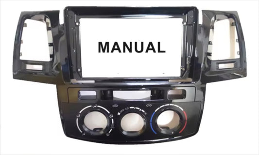 Toyota Hilux 2004-2015 stereo facia suit both 10 inch android and 7 inch Double din 2 din fascia frame