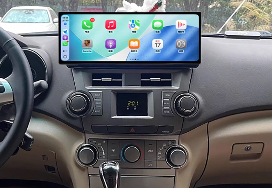 Toyota Kluger 2008-2015 12.3" GPS Wireless Apple CarPlay Android Auto Stereo Radio