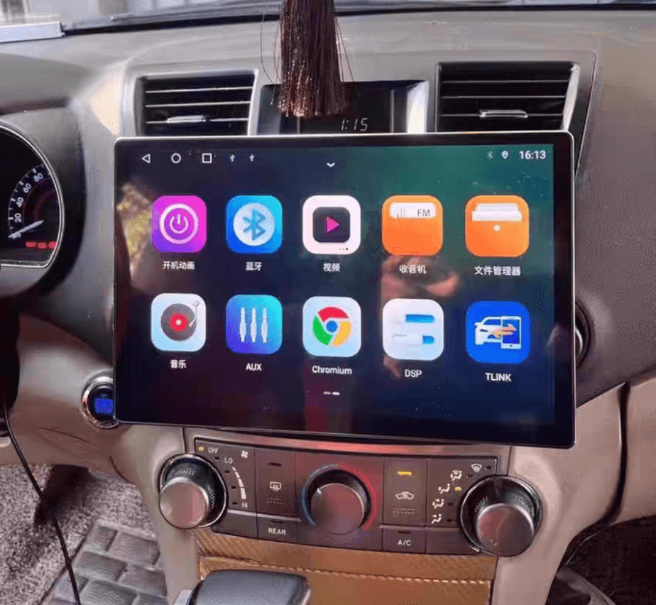 Toyota Kluger 2008-2015 13.3" GPS Wireless Apple CarPlay Android Auto Stereo Radio