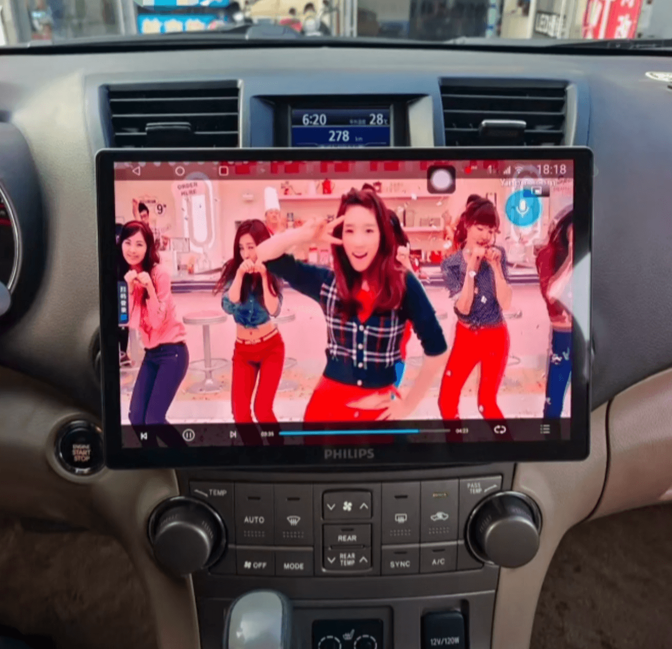 Toyota Kluger 2008-2015 13.3" GPS Wireless Apple CarPlay Android Auto Stereo Radio