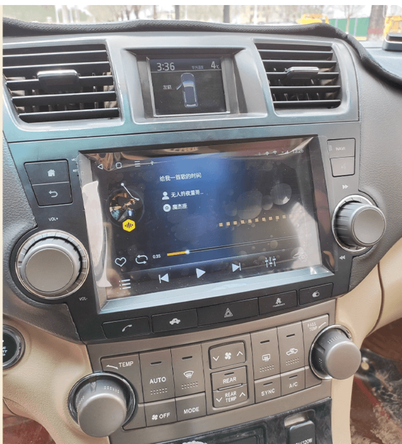 Toyota Kluger 2008-2015 9" GPS Wireless Apple CarPlay Android Auto Stereo Radio