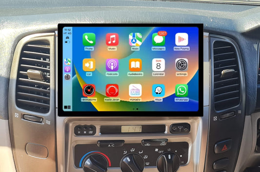 Toyota Landcruiser 1999-2006 100 Series LC100 13.3" GPS Wireless Apple CarPlay Android Auto Stereo Radio
