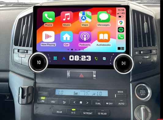 Toyota Landcruiser 2007-2015 200 Series LC200 GPS Wireless Apple CarPlay Android Auto Stereo Radio