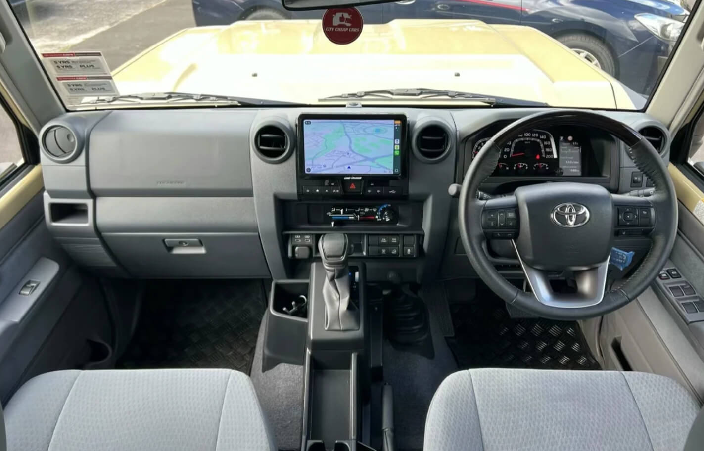 Toyota Landcruiser LC 70 76 78 79 Series 10" GPS Infotainment System Wireless CarPlay Android Auto