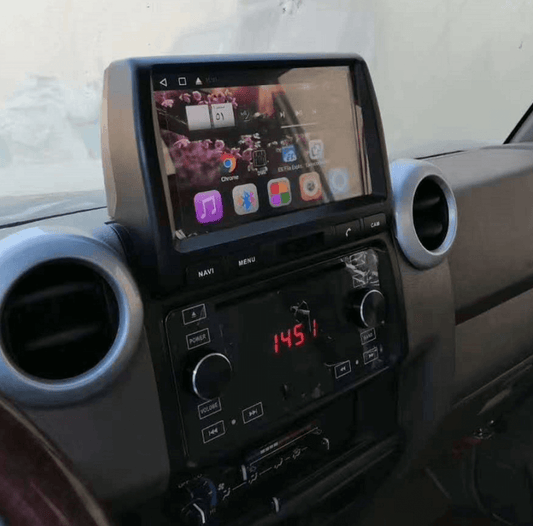 Toyota Landcruiser LC 70 76 78 79 Series 9" CD/DVD player Infotainment Wireless CarPlay Android Auto