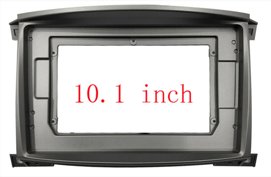 Toyota Landcrusier 1999-2006 100 Series stereo facia suit both 10 inch android and 7 inch Double din 2 din fascia frame