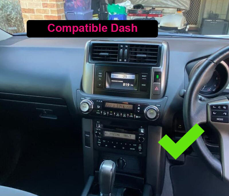 Toyota Prado 150 09-13 12.1" tesla Screen GPS Wireless Apple CarPlay Android Auto Stereo