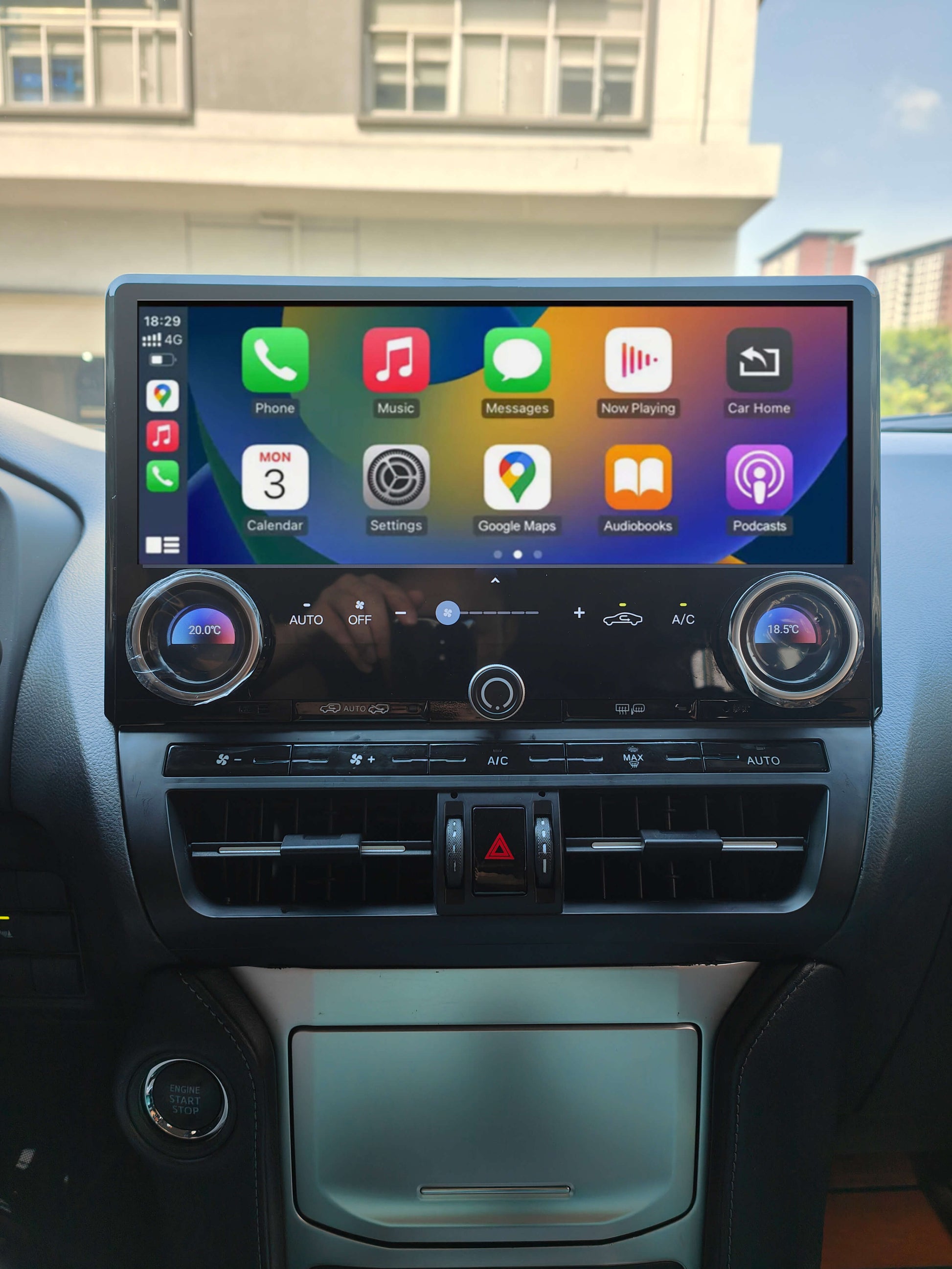 Toyota Prado 150 09-24 13" Tesla style Screen GPS Wireless CarPlay Android Auto Stereo
