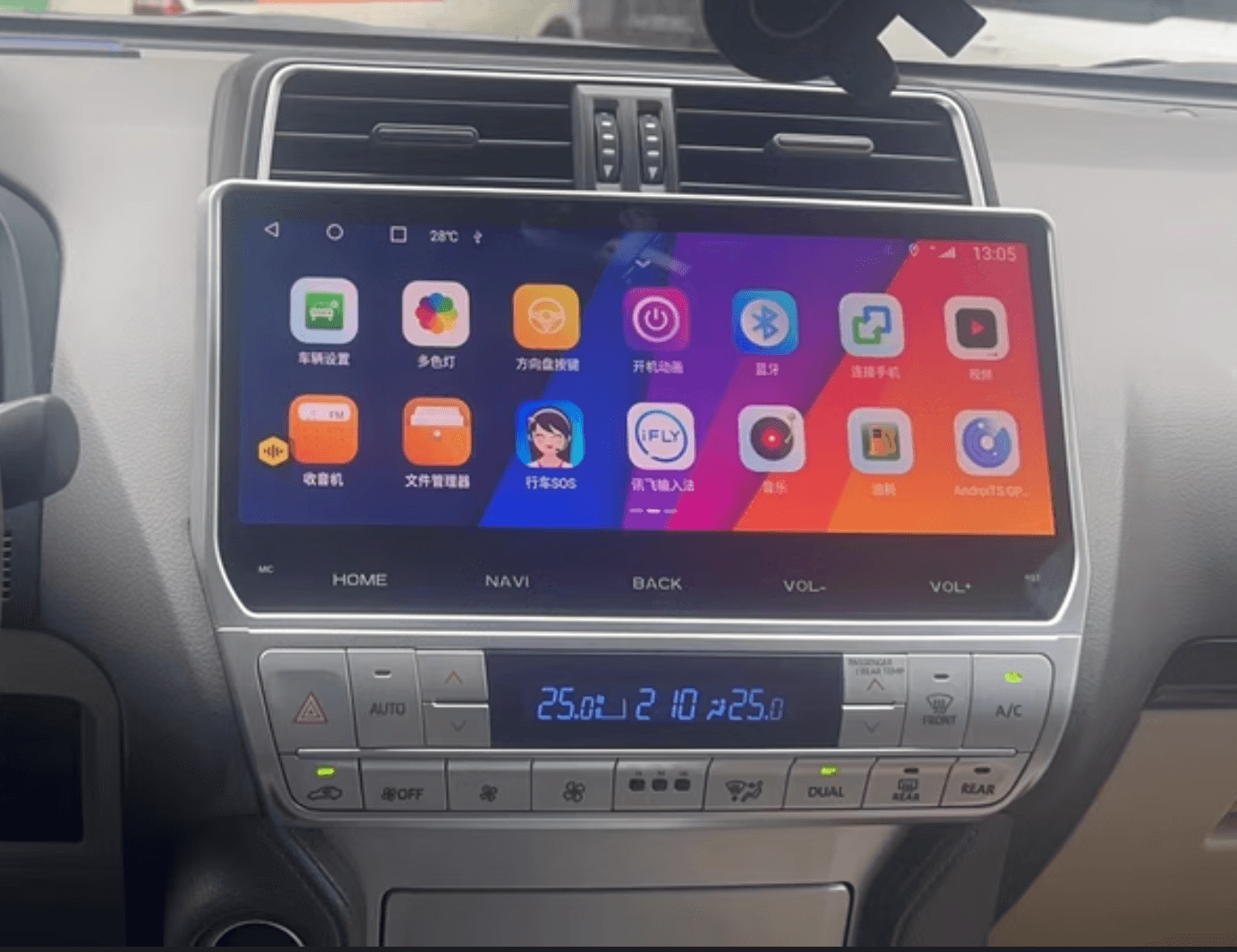 Toyota Prado 150 17-24 10.25" Wide screen GPS Wireless Apple CarPlay Android Auto Stereo