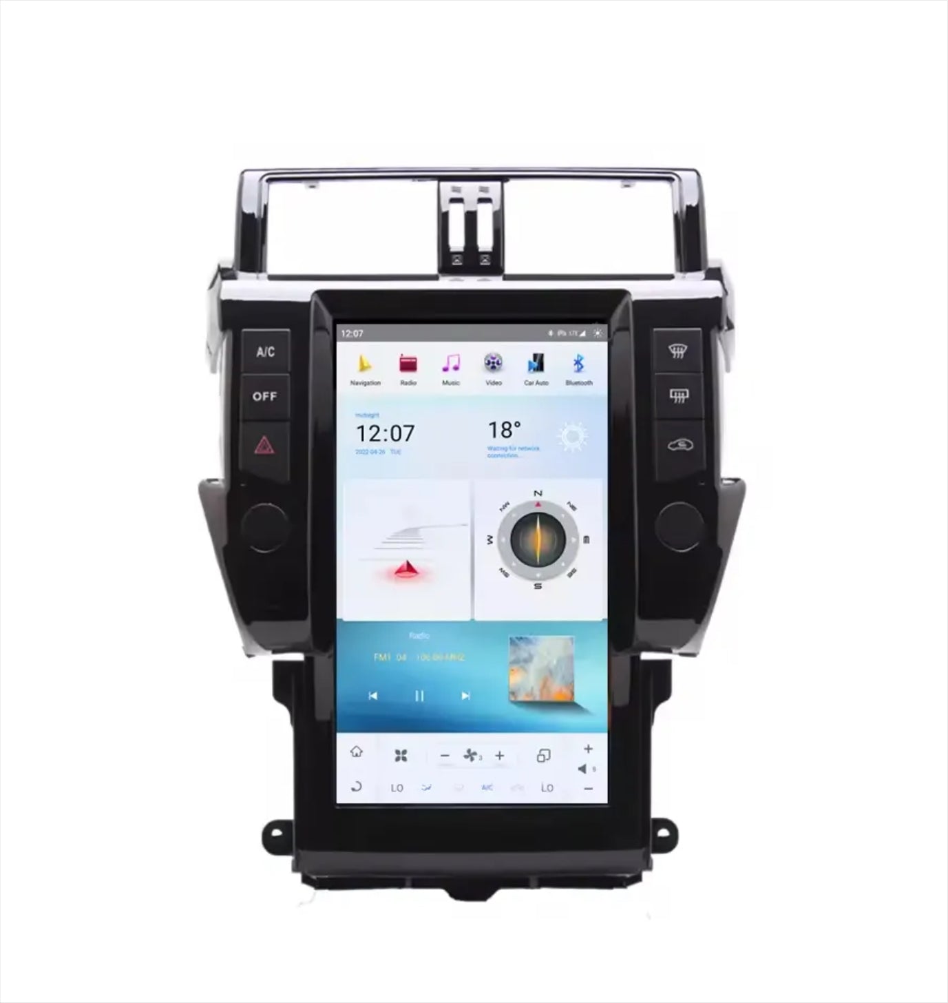 Toyota Prado 150 2009-2013 13.6" Touchscreen Wireless Apple CarPlay Android auto Stereo