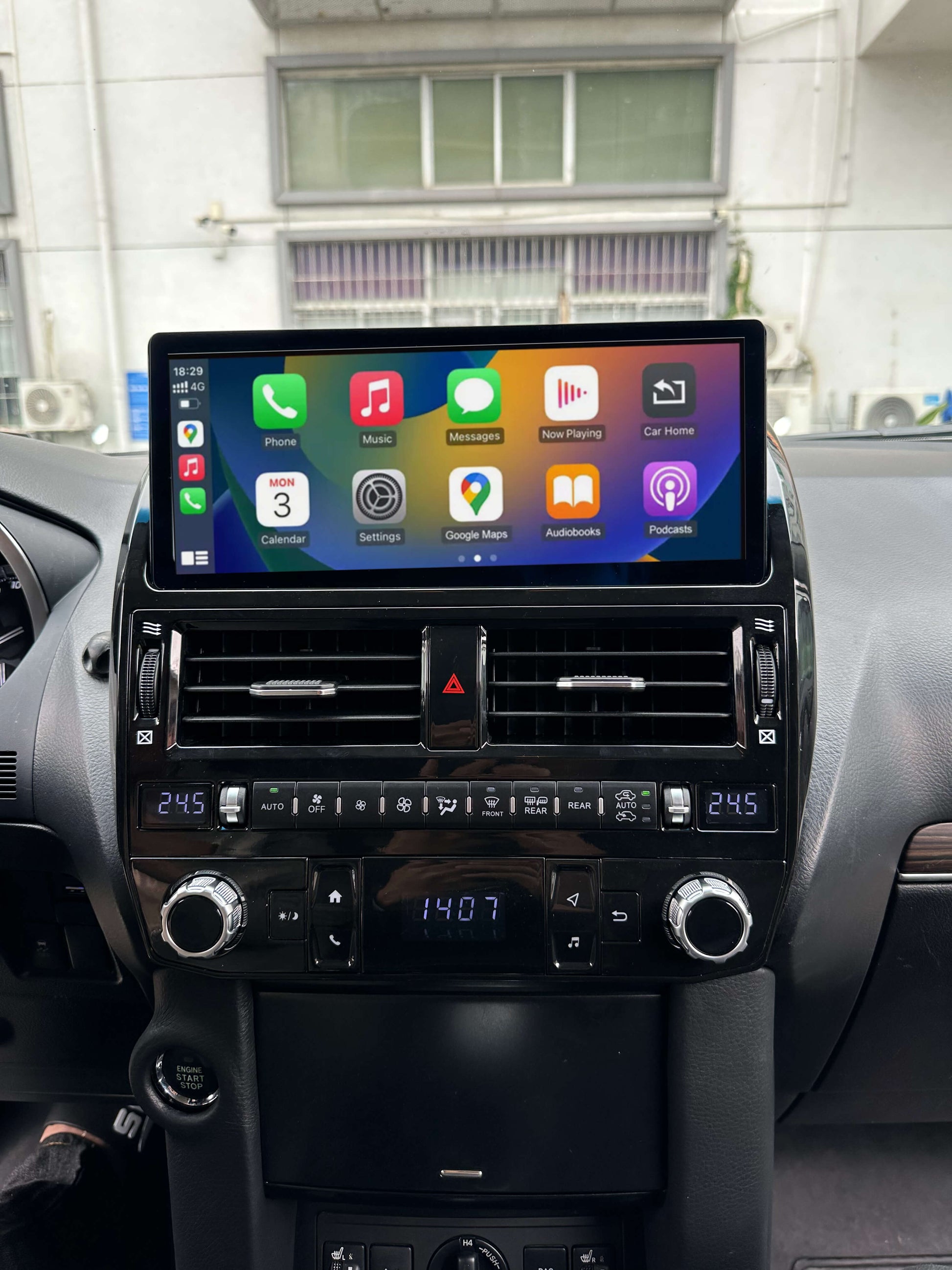 Toyota Prado 150 2014-2018 12.3" Wide screen GPS Wireless Apple CarPlay Android Auto Stereo