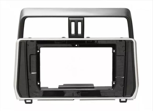 Toyota Prado 2017-2025 150 Series stereo facia suit both 10 inch android and 7 inch Double din 2 din fascia frame