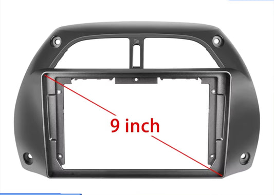 Toyota RAV4 2000-2005 stereo facia suit both 9 inch android and 7 inch Double din 2 din fascia frame