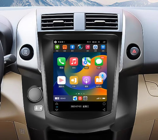 Toyota Rav4 2005-2011 12.1" Vertical Screen GPS Wireless Apple CarPlay Android Auto Stereo Radio