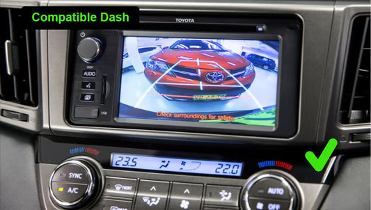 Toyota Rav4 2012-2018 stereo facia suit both 9 inch android and 7 inch Double din 2 din fascia frame