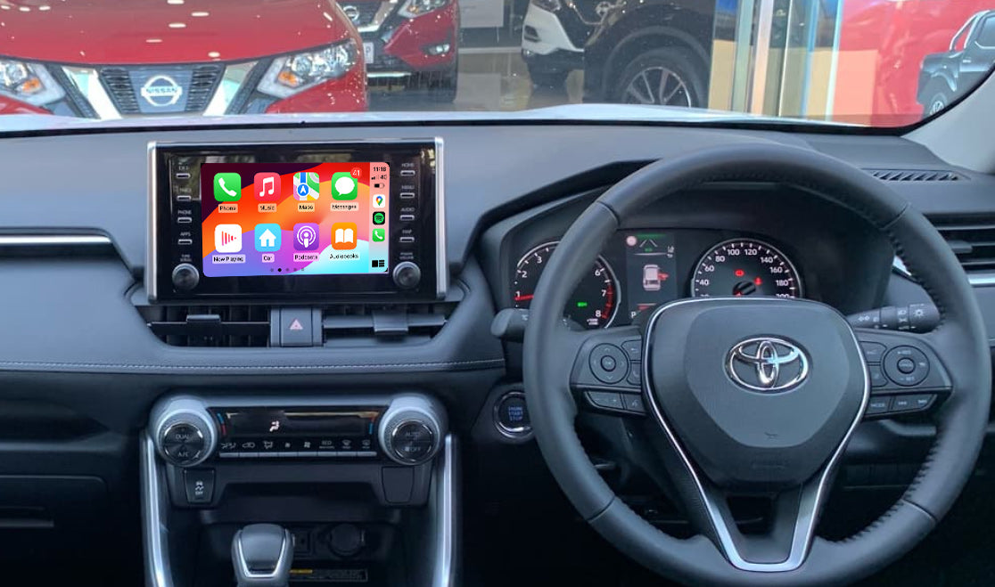 Toyota Rav4 2018-2023 Add Wireless Carplay & Android Auto MMI Retrofit integration interface Moduel