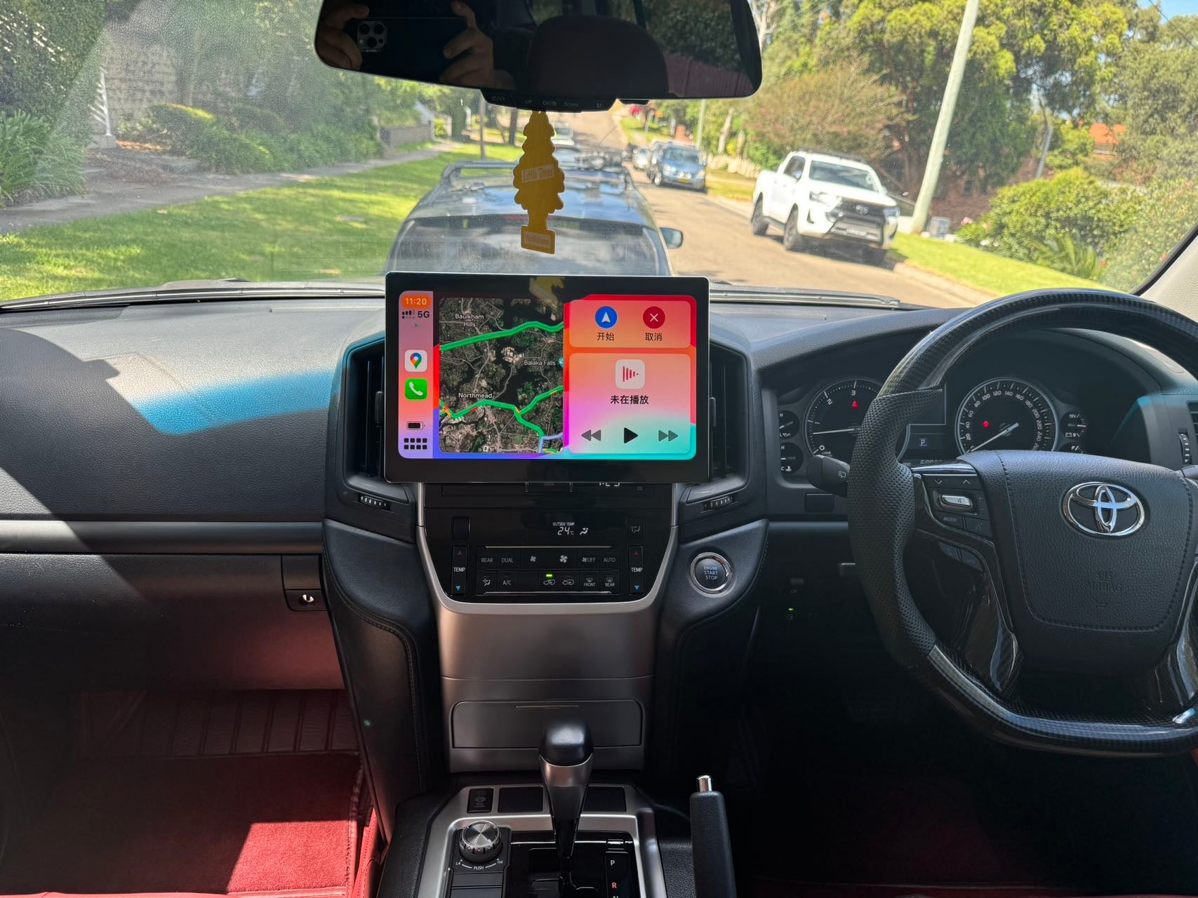 Toyota Tarago Tarago / Estima 06-17 13.3" GPS Bluetooth Stereo Apple carplay Android auto Headunit