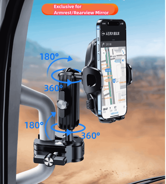 Ultra Strong Universal Handle mounted Car Mount Mobile Phone Holder 4x4 accessories