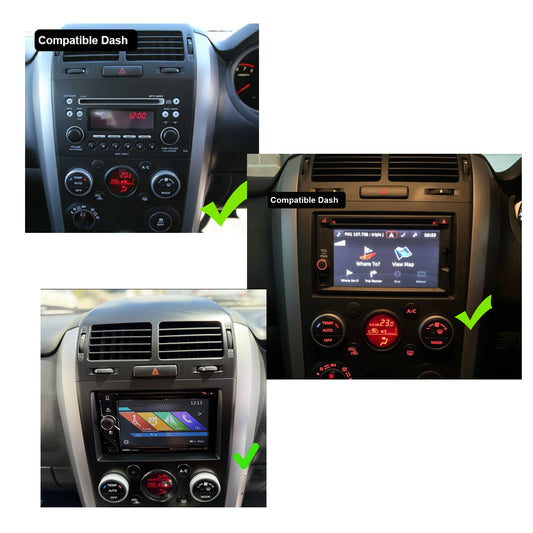 Suzuki Grand Vitara 2005-2017 Wireless Apple CarPlay GPS Radio Bluetooth stereo